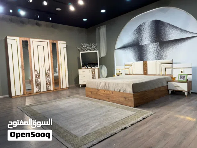 غرف نوم تركي 7قطع مميزه شامل التركيب والدوشق الطبي مجاني