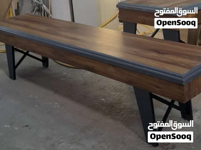 طاولات ديكور شاشه جميع المقاسات الوان حسب الطلب