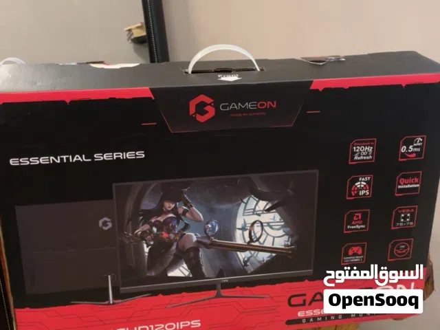 للبيع شاشة جيمنج بحالة الوكاله امورها طيبه ما تشكي من شي مع ملحقاتها والكرتون مطلوب 50 وقابل شي بسيط