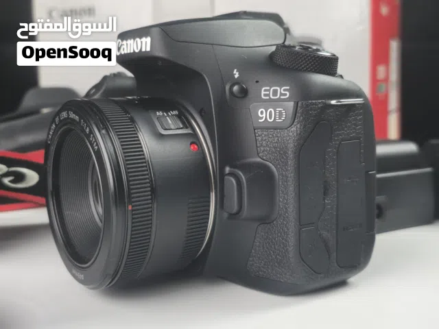 كامير كانون 90D بكج كامل - أخو الجديد للبيع