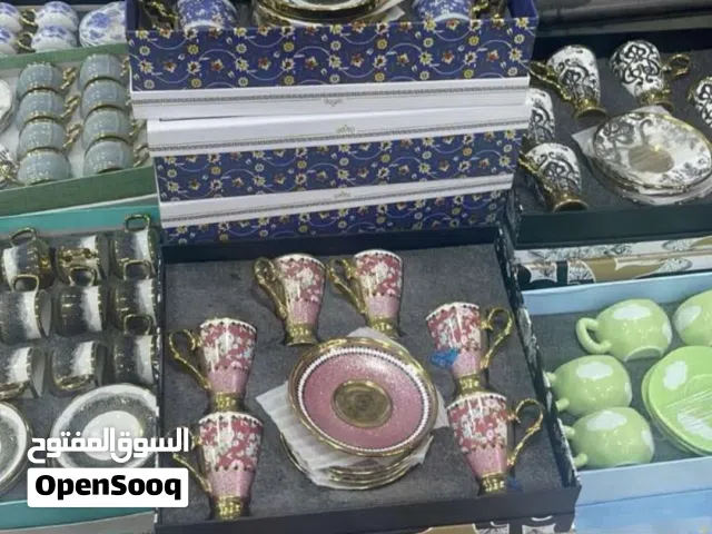 فناجين قهوه تركي كل طقم تفاصيلو اجمل من غيرو