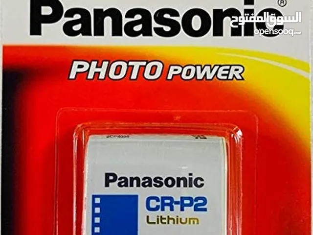 بطاريات ليثيوم CRP2 6V بناسونك Panasonic Photo Lithium CR-P2 6V battery