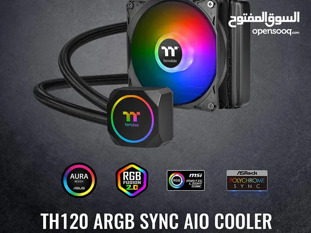 التبريد المائي من Thermaltake Th120 ARGB عالي الادء والفعالية بسعر حرق لفترة محدودة