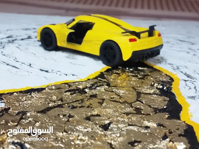 Golden Drift” — Textured Wall Art (18x24 inches)