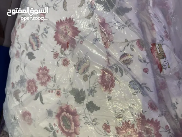 غطاء كنب ايكيا (1 مفرد- 2 مزدوج- 1 ثلاث مقاعد) + ستارة شباك قماش بيج