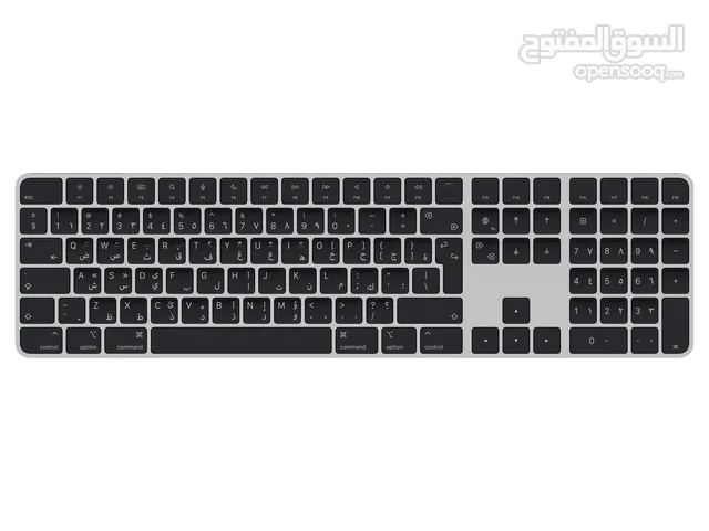 NEW Apple Magic Keyboard with Touch ID and Numeric Keypad -  جديد ابل ماجيك كيبورد اسود بصمه