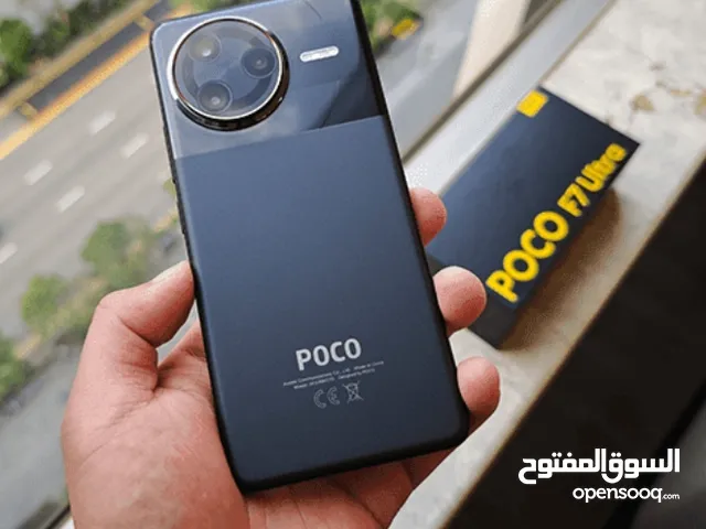 هاتف Poco F7 الترا ذاكرة 512 وعشوائية 16+16 للبيع او للمراوس