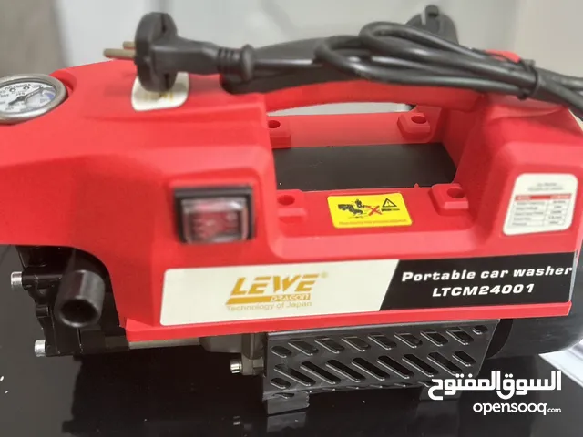 مكينة غسيل السيارات والسجاد من شركة LEWE قوة 2400 واط وضغط 150 بار تقنية يابانية