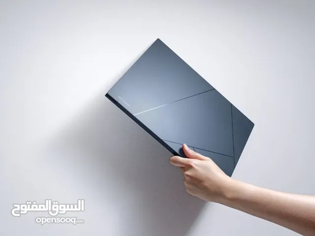 لابتوب asus zenbook جيل جديد حديثة مع شاشة لمس وقلم رسم وذكاء صناعي مبني داخل النظام