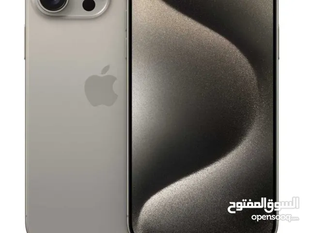 Apple iPhone 15 Pro Max (256GB)   جديد بأقل الأسعار