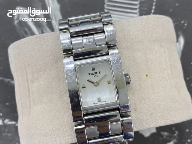 ساعة تيسو ستاتي بحالة ممتازة وقياس ناعم