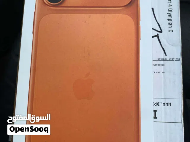 iPhone 17 pro max جديد 0 دورات الشحن
