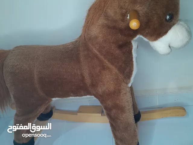 Rideable Rocking Horse Toy – For Little Cowboys & Cowgirls! حصان هزاز قابل للركوب – للأطفال الصغار!