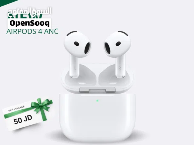 AIRPODS 4 NOISE CANCELLATION NEW /// ايربودز 4 الجديد Apple Airpods 4 ANC