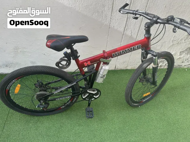 دراجه هوايه استعمال خفيف شهر بس فيه خراب واحد الكفرات حجتها خربانه والباقي كلو يشتغل