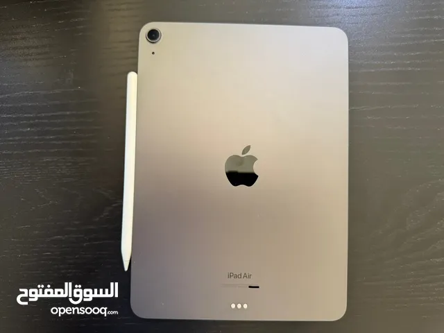 iPad Air 5 + Apple Pencil gen 2 + Logitch Combo Touch Keyboard ايباد اير الجيل الخامس