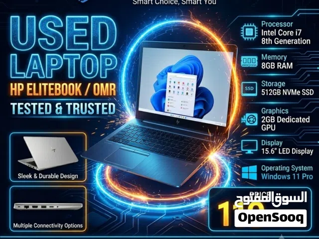 Core i7-8565u@1.80Ghz,Ram 8GB,SSD 512GB,AMD RADEON 550X 2GB
