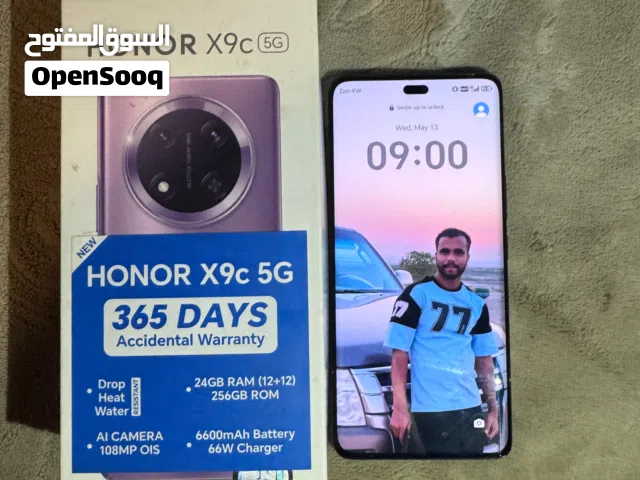 Honor X9c Mobile Phone 256GB Blue - Used Excellent Condition with Accessories