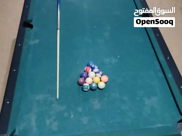 طاولة بلياردو ارضيه لوح بنفس مواصفات