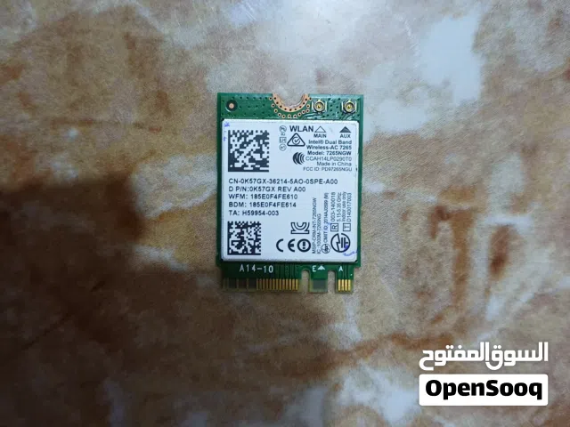 كارت وايفاي لابتوب 5G باقي قطعة وحدة لحك
