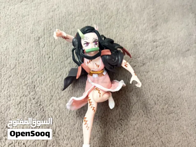 مجسم نيزوكو نظيف لم يستخدم Nezuko figure, clean and unused