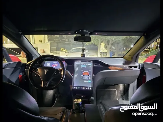 Tesla x 2020 -100D long range dual motor كرت ابيضّ كلين تايتل فحص كامل للبيع