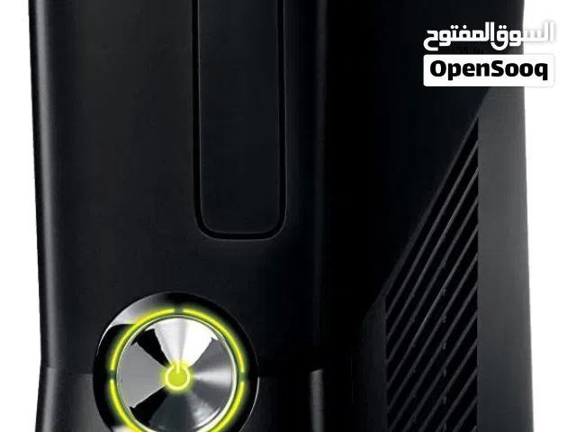 جهاز xbox360 مستعمل بحاله ممتازه مع 2يد تحكم