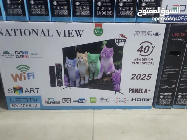 شاشة 40 انش ناشونال فيو