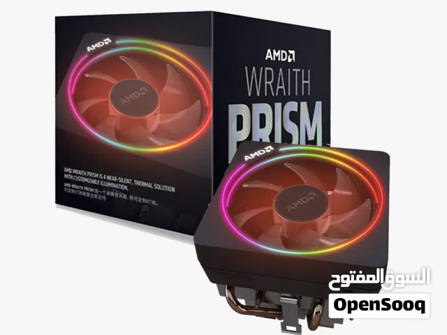 اعلى صنف مبرد هوائي احترافي لمعالجات اي ام دي AMD CPU Fan Wraith Prism