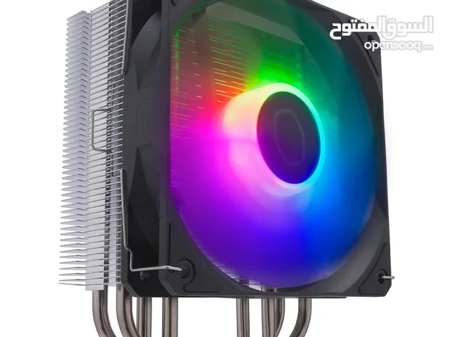 مبرد هوائي أصلي من كولر ماستر للمعالجات COOLER MASTER HYPER 212 SPECTRUM V3 ARGB INTEL LGA1700 - AMD