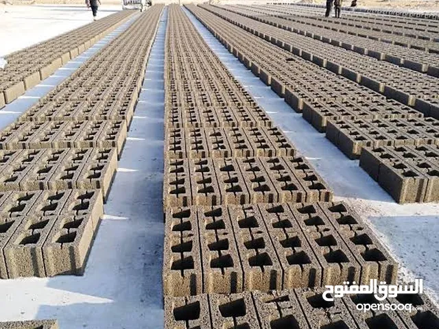 بلوك خرساني بلوك قرميد معمل قرميد تعهدات بناء