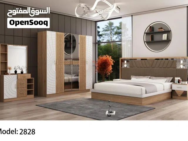 غرف نوم صيني 6 قطع + دوشك هدية + تركيب مجاني Chinese Bedroom Set 6 Pieces + Free Mattress & Installa
