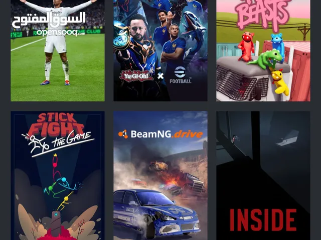 حساب ستيم Ea sport fc 25 و العاب أخرى فيه