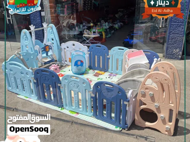 مدينة العاب داخلية تناسب اعمار من 1 سنة الى 7 سنوات  /سحسيلة/ارضية فوم/مرجيحة./رفوف/سيسو/11قطعة سور