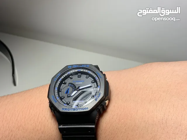 ساعه g shock للبيع بحاله الوكاله فخمه جدا رجاليه