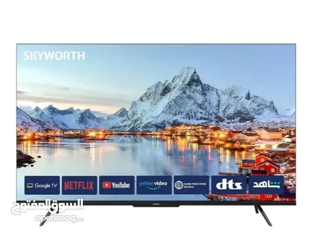 تلفزيون Skyworth ، سمارت . اندرويد 55 بوصة يدعم 4K  عرض السنة الجديدة ضمان سنة