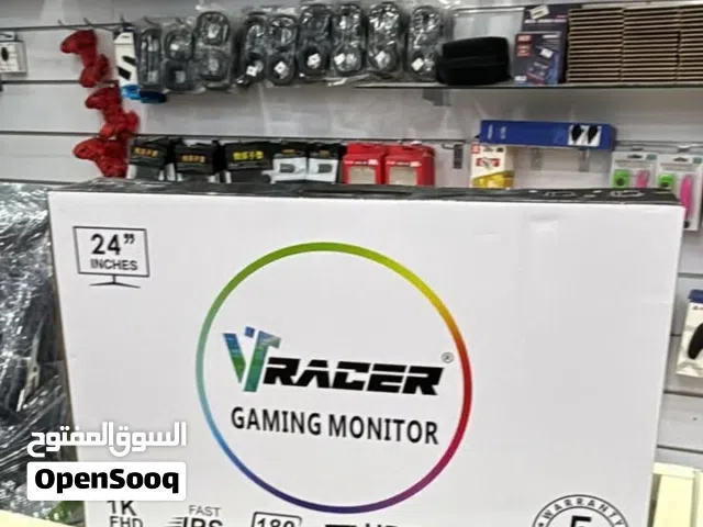 شاشة vracer للبيع ب5 د شاشة 180hz  1920x1080  مشاكل لي فيها مكسور وتجي ويها  واير و نظارات جيمنج