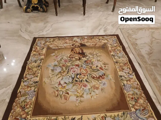 تابلوه أوبيسون صوف في حرير ورد فازة 115 ×145