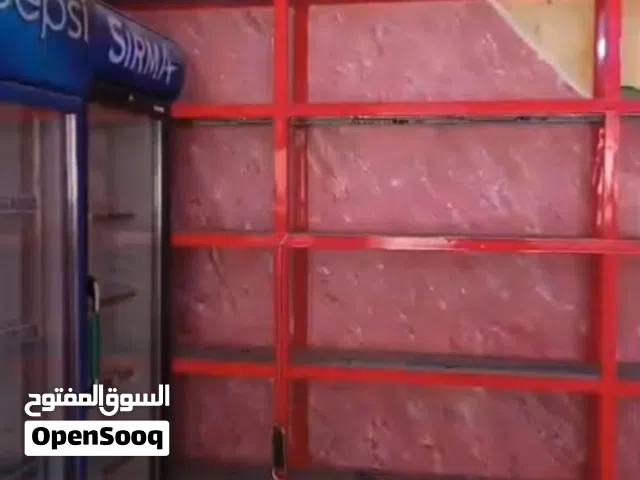رفوف المنيوم. ارتفاع 3متر الطول 15 متر للبيع