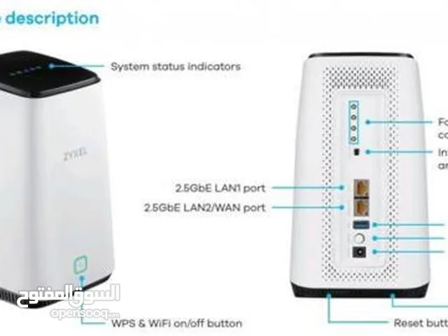 UNLOCKED 5G WIFI ROUTER with antenna solution ( Can use Any SIM Card) Zyxel Network Ltd