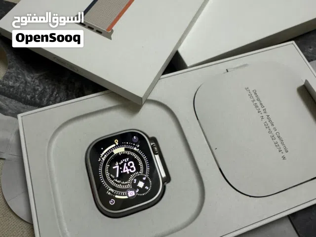 للبيع ساعه ابل الترا 2 شبه جديد وكاله