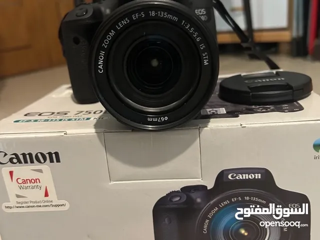 Canon 750D with 18-135mm IS STM kit lens