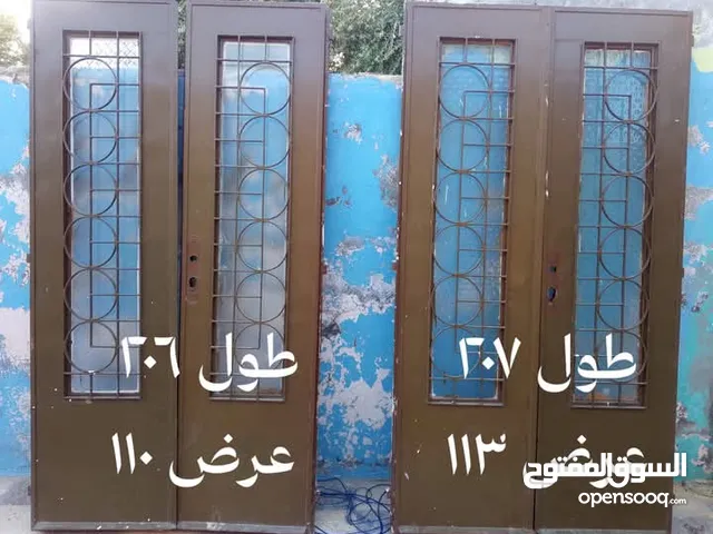 ابواب خارجيه بحاله ممتازه للبيع