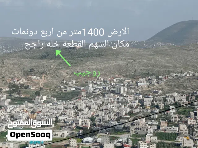 Commercial Land for Sale in Nablus Rujeib