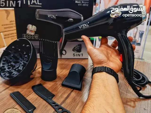 سشوار ماركة VITAL فيتال الايطالية 6000واط 5في1