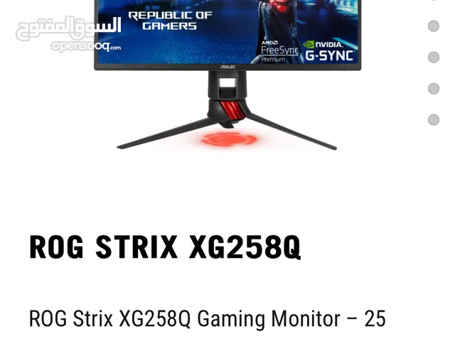 24.5" Asus monitors for sale in Amman