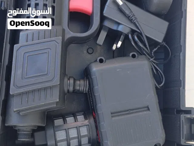 بريشر غسيل سيارات متعدد الاستخدامات معه   بطاريتين