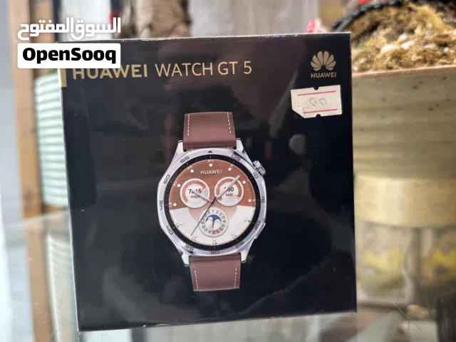 HUAWEI Watch GT 5 NEW 46mm Color:Brown Strap:Brown Composite Leather