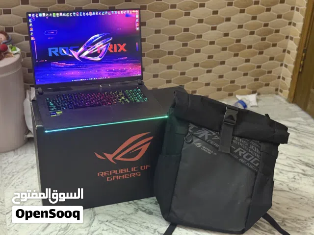للبيع وحش الألعاب والتصميم ASUS ROG Strix G18 (أقوى مواصفات وجهاز نظيف)