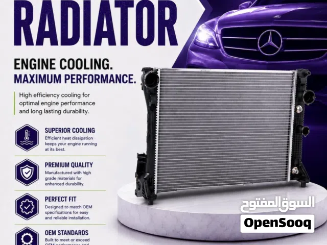 Valeo Radiator W204 Mercedes Benz